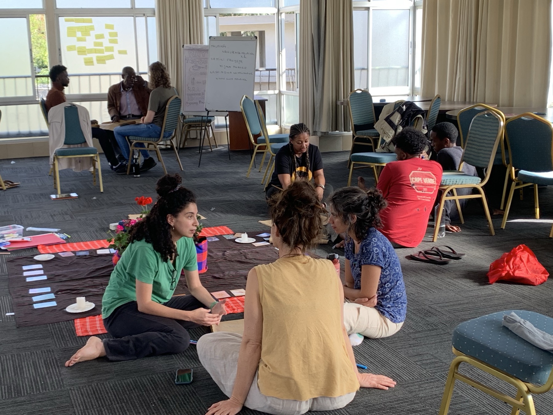 Ecovillage Design Education on the Nile gathering